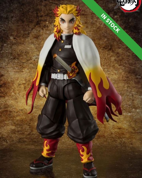 BANDAI S.H.Figuarts SHF Demon Slayer Kyojuro Rengoku