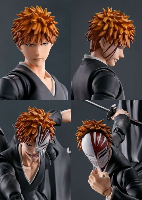 Alternative view of BANDAI S.H.Figuarts SHF Bleach Ichigo Kurosaki Getsugatensho
