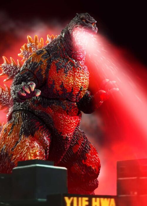 Alternative view of BANDAI S.H.Monsterarts Godzilla 1995 70th Ann Special