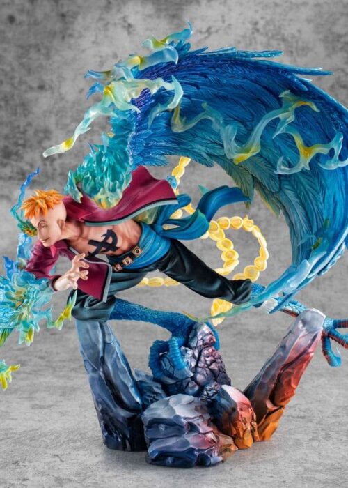 Alternative view of MEGAHOUSE One Piece POP Mas-Maximum Marco Phoenix Leader Withebeard Pirates