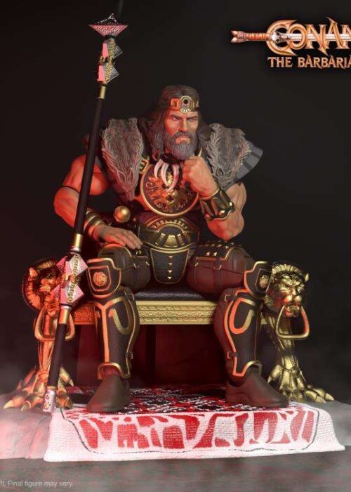 Alternative view of SUPER 7 Conan the Barbarian Ultimates W4 Aquilonian Throne