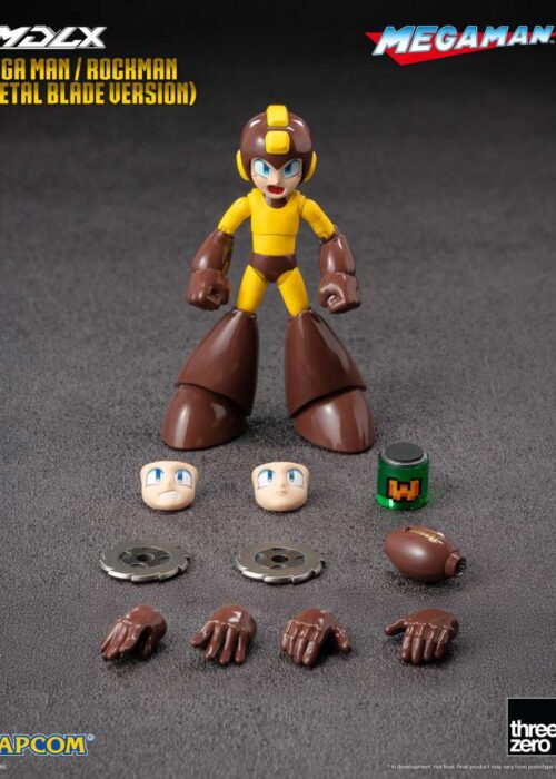 Alternative view of THREEZERO Mega Man Metal Blade Version MDLX Action Figure