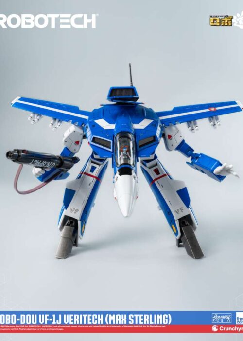 Alternative view of THREEZERO Robo-Dou Robotech VF-1J Veritech Max Sterling