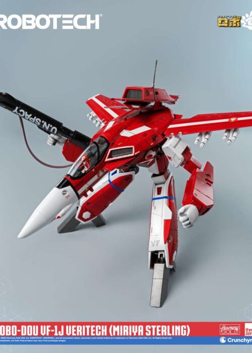 Alternative view of THREEZERO Robo-Dou Robotech VF-1J Veritech Miriya Sterling