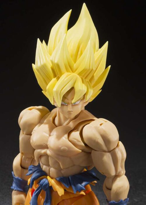 Alternative view of BANDAI S.H.Figuarts SHF Dragon Ball Super Saiyan Son Goku Legendary Super Saiyan Best Selection