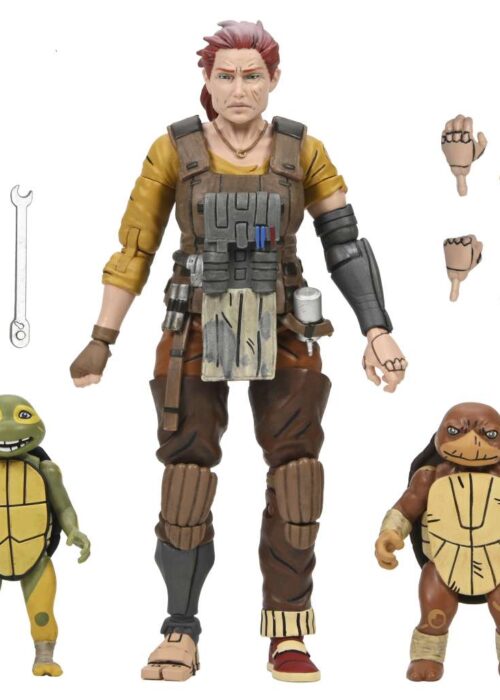 Alternative view of NECA TMNT Last Ronin Lost Years Grammy April Baby Yi Moja AF