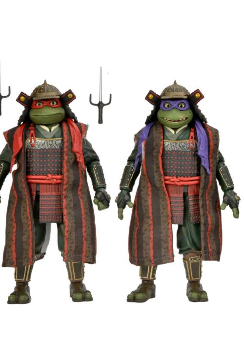 Alternative view of NECA TMNT Movie 3 Donatello & Raffaello 2-pack af