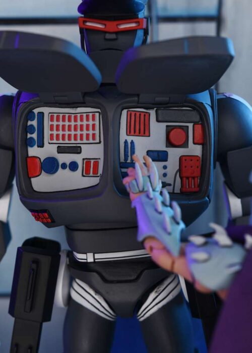 Alternative view of NECA TMNT Cartoon Evil Rex-1 Ultimate af