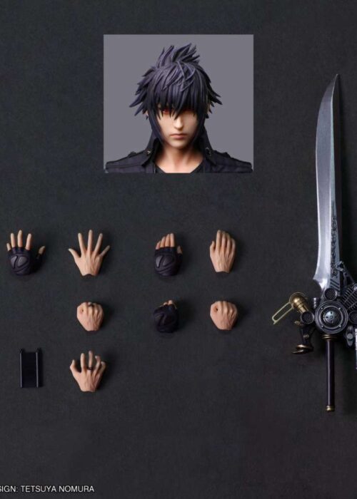 Alternative view of SQUARE ENIX Final Fantasy 15 Noctis Lucius Caelum Play Arts Shin AF