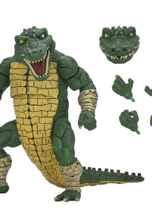 Alternative view of NECA TMNT Mirage Comics Leatherhead DLX af