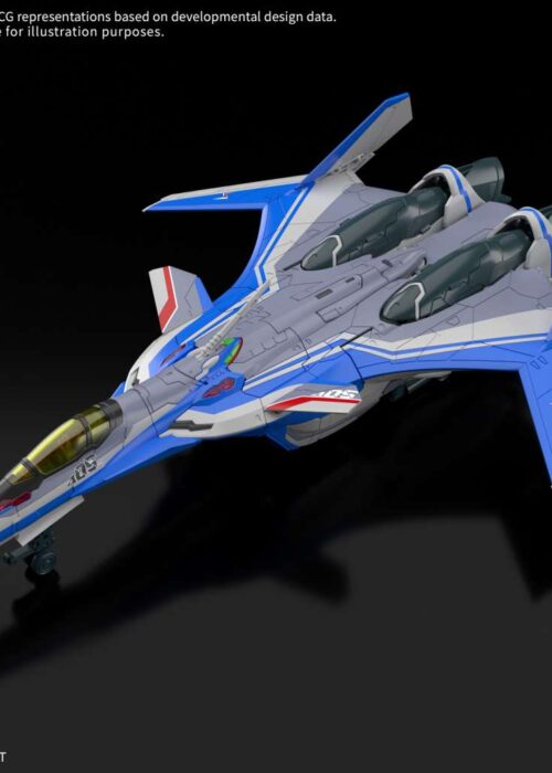 Alternative view of BANDAI HG 1/100 VF-31J Siegfried Hayate Immelmann Use