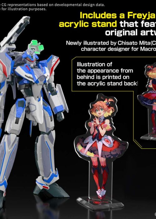 Alternative view of BANDAI HG 1/100 VF-31J Siegfried Hayate Immelmann Use DELUXE SET