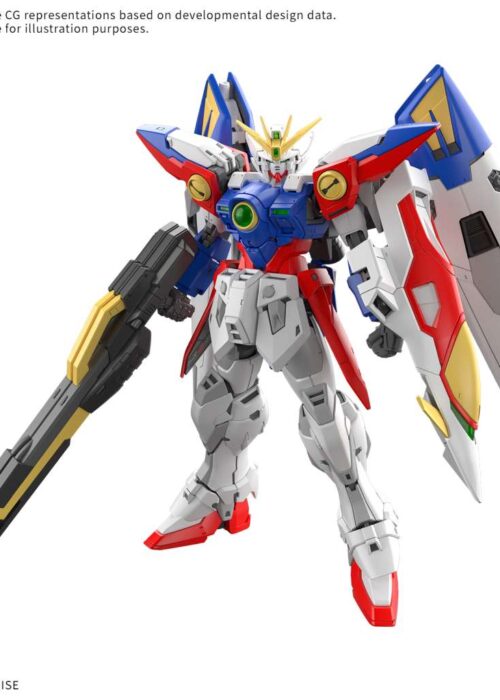 Alternative view of BANDAI REAL GRADE RG 1/144 WING ZERO