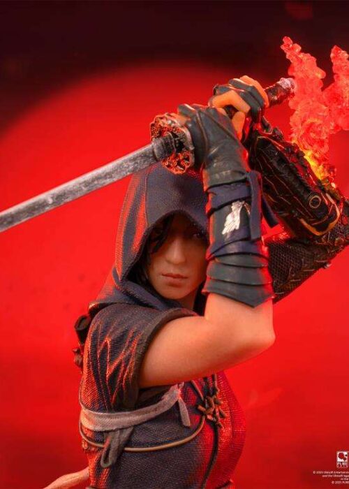 Alternative view of PURE ARTS Assassins Creed Animus Naoe1/8 PVC Statue