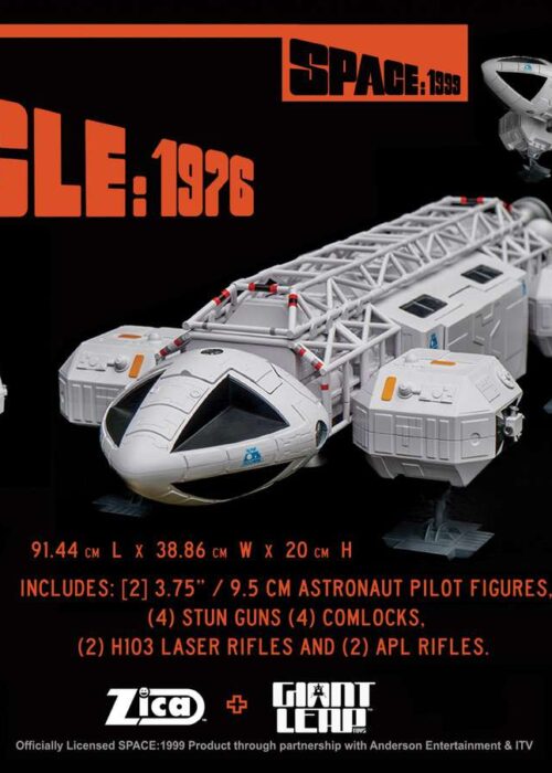 Alternative view of ZICA TOYS Space 1999 Eagle 1976 Retro Mattel Edition Playset