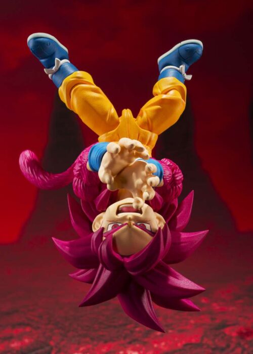 Alternative view of BANDAI S.H.Figuarts SHF Dragon Ball Daima Son Goku Mini Super Saiyan 4