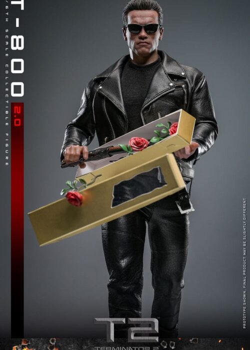 Alternative view of HOT TOYS Terminator 2 Movie Masterpiece Action Figure 1/6 T-800 2.0 32 cm