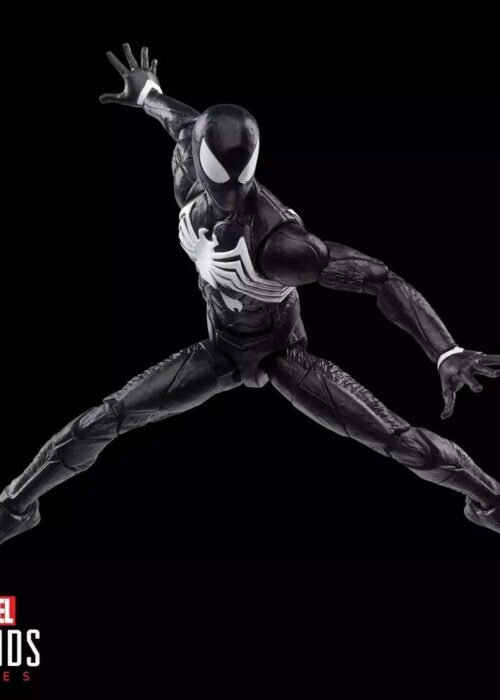 Alternative view of HASBRO Marvel Legends Gamerverse Spider-Man 2 Peter Parker Black Suit Action Figure
