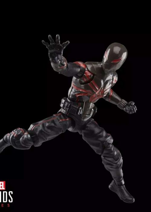 Alternative view of HASBRO Marvel Legends Gamerverse Spider-Man 2 Miles Morales Brooklyn 2099 Suit Action Figure