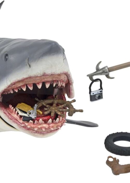 Alternative view of NECA The Game of Jaws 50th Anniversary Jaws 12" Head to Tail AF