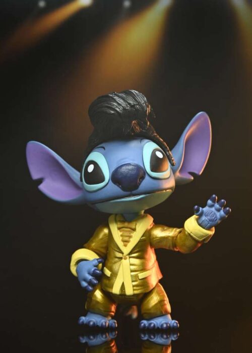 Alternative view of NECA Disney Lilo & Stitch Gold Suit Elvis Stitch Ultimate AF