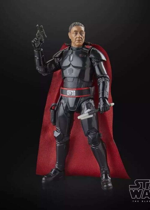 Alternative view of HASBRO Star Wars Black Series The Mandalorian Moff Gideon Dark Trooper Armor Action Figure