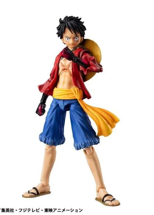 Alternative view of MEGAHOUSE One Piece Monkey D.Luffy Haki Variable Action Hero VAH