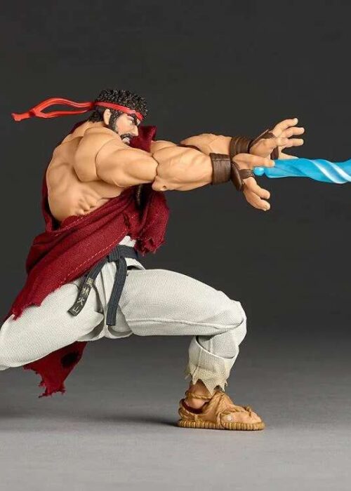 Alternative view of KAIYODO Revoltech A.Y. Street Fighter 6 Ryu action figure