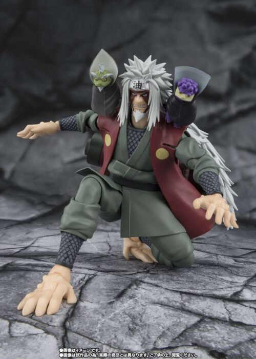 Alternative view of BANDAI S.H.Figuarts SHF Naruto Jiraiya Hidden Leaf Heroic Sage Mode