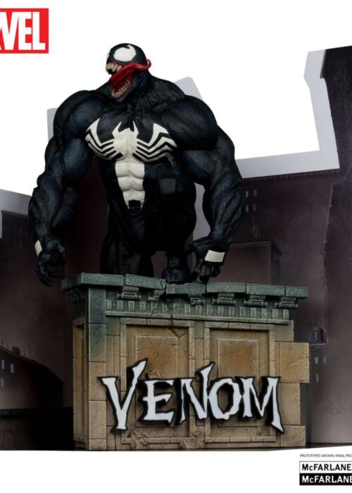 Alternative view of MCFARLANE TOYS Marvel Collection W.4 1:6 Venom (Venom #5) figure