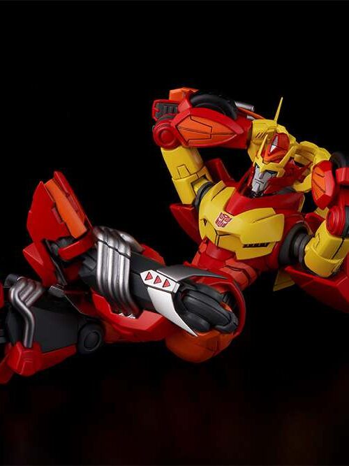 Alternative view of FLAME TOYS Transformers IDW Rodimus Model Kit