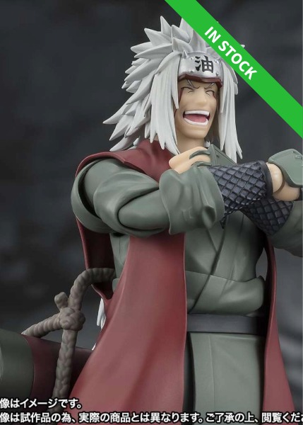 BANDAI S.H.Figuarts SHF Naruto Jiraiya Hidden Leaf Heroic Sage Mode