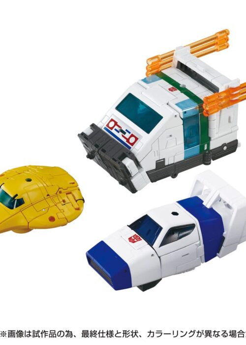 Alternative view of TAKARA TOMY Transformers Dramatic Capture Series Action Figure 3-Pack Cybertron Chase