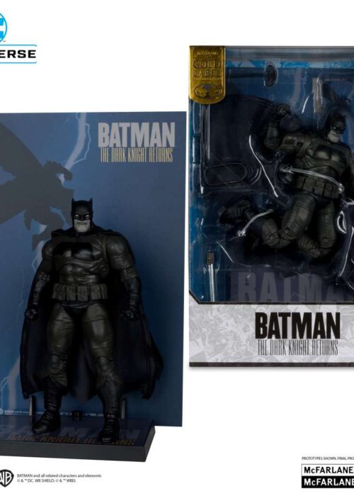 Alternative view of MCFARLANE TOYS DC Multiverse Cover Recreations The Dark Knight Returns Batman Figure