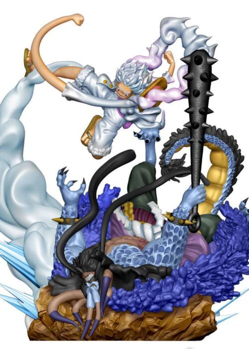 Alternative view of MEGAHOUSE Petitrama Logbox Re Birth One Piece Gear 5th Special Set