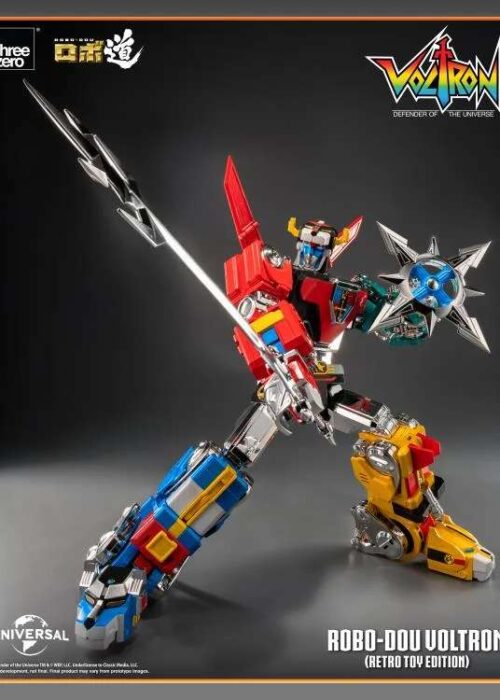 Alternative view of THREEZERO Robo-Dou Voltron Retro Toy Edition
