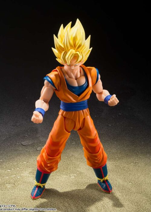 BANDAI S.H.Figuarts SHF Dragon Ball Z Super Sayan Son Goku Games Begin