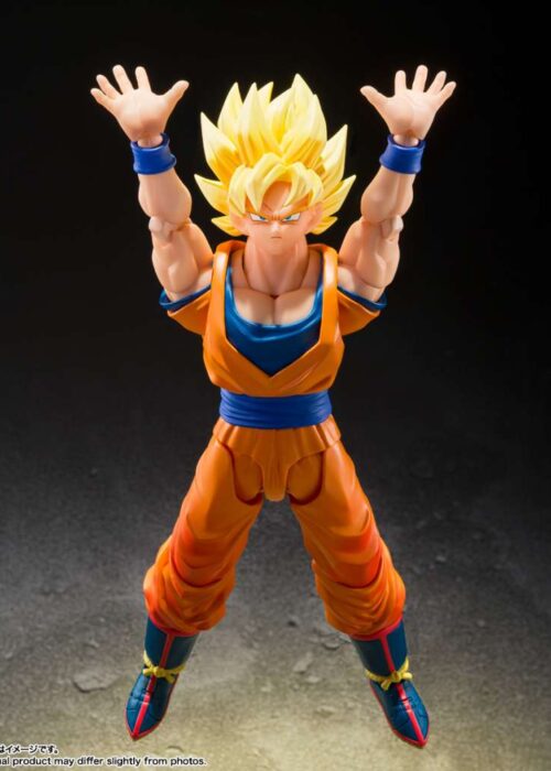 Alternative view of BANDAI S.H.Figuarts SHF Dragon Ball Z Super Sayan Son Goku Games Begin