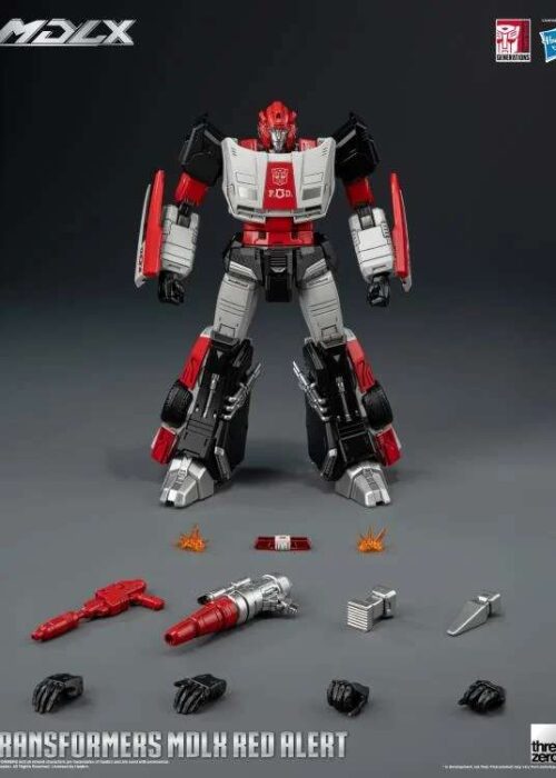 Alternative view of THREEZERO Transformers MDLX Red Alert Action Figure