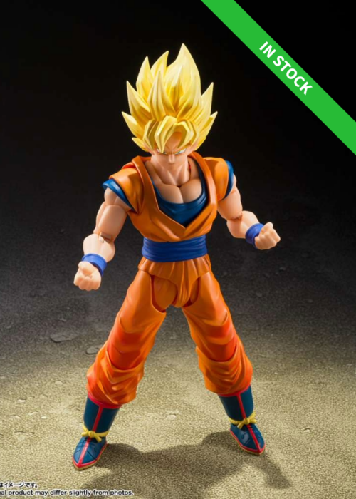 BANDAI S.H.Figuarts SHF Dragon Ball Z Super Sayan Son Goku Games Begin