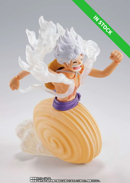 BANDAI S.H.Figuarts SHF One Piece Monkey D. Luffy Gear 5 Future Island Egghead