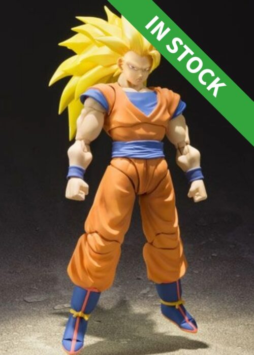 BANDAI Dragon Ball Z S.H.Figuarts SSJ 3 Super Saiyan 3 Son Goku SHF Reissue