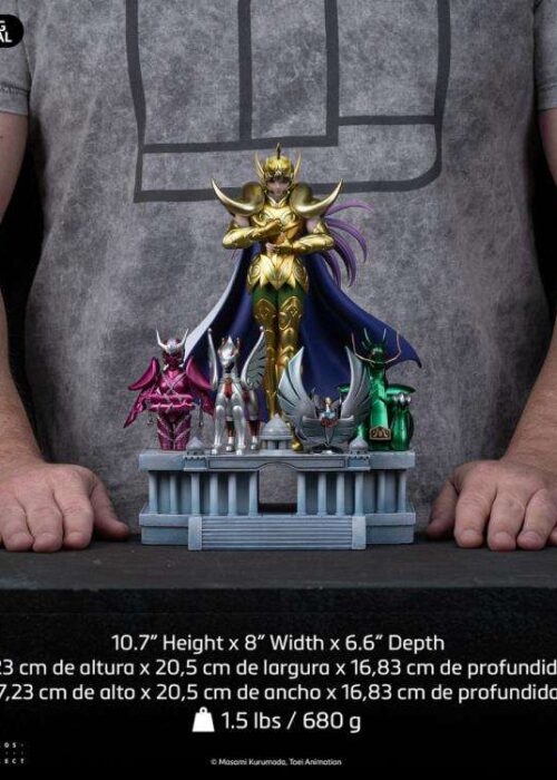 Alternative view of IRON STUDIOS Saint Seiya Aries Mu 1/10 Statue Deluxe Edition