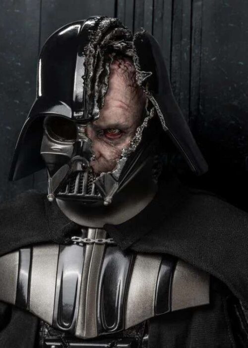 Alternative view of IRON STUDIOS STAR WARS Obi-Wan Darth Vader On Throne 1/10 Statue