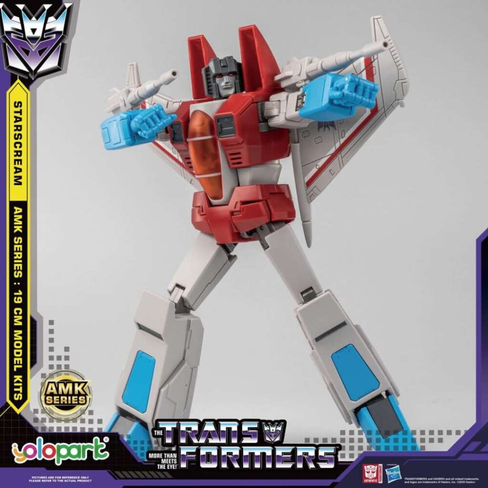 YOLOPARK Transformers Generation 1 AMK Starscream Model Kit