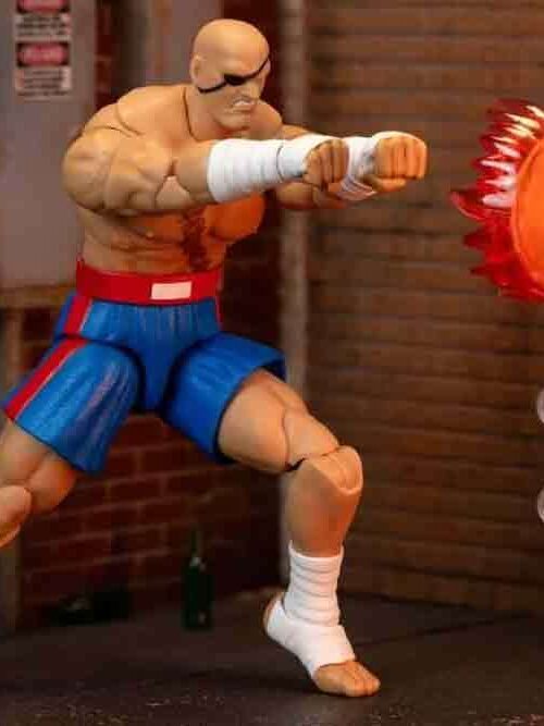 Alternative view of JADA TOYS Street Fighter 2: Sagat Deluxe Action Figure Scale 1:12