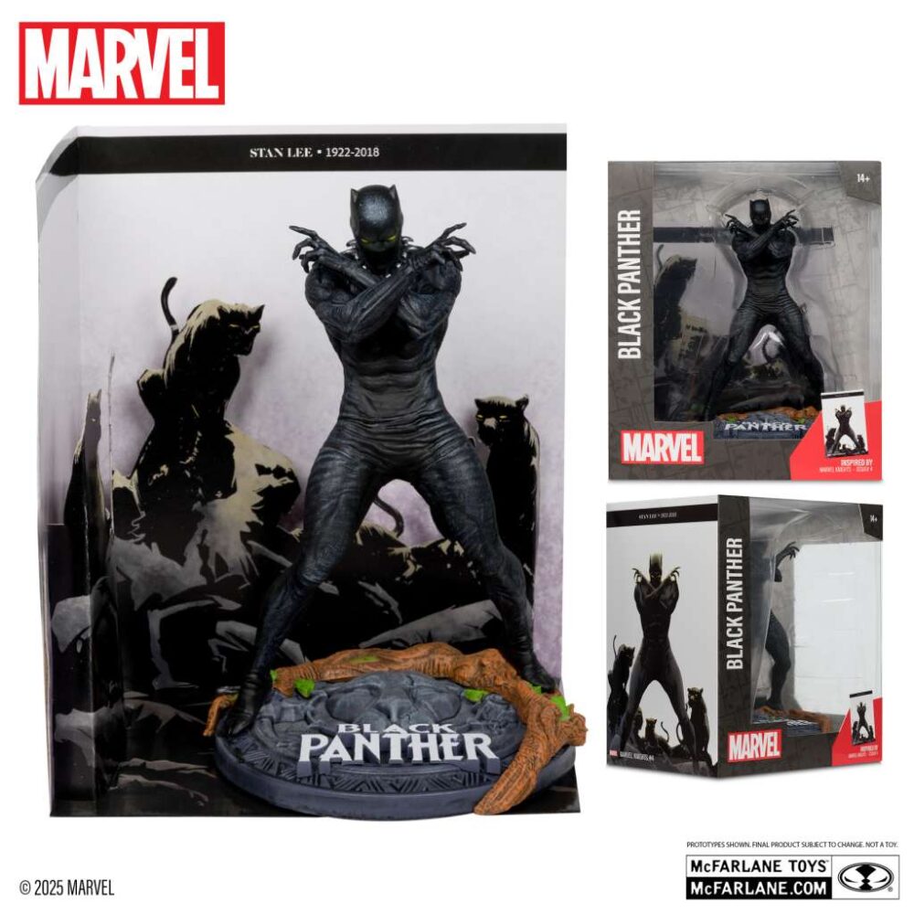 MC FARLANE TOYS Marvel Collection 1/10 WV4 Black Panther (Marvel Knights #4)