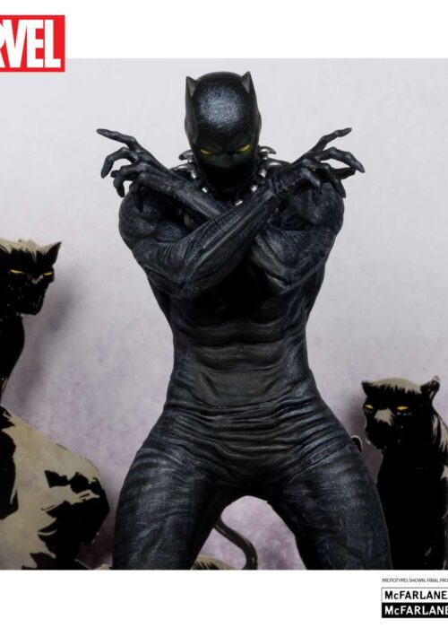 Alternative view of MC FARLANE TOYS Marvel Collection 1/10 WV4 Black Panther (Marvel Knights #4)