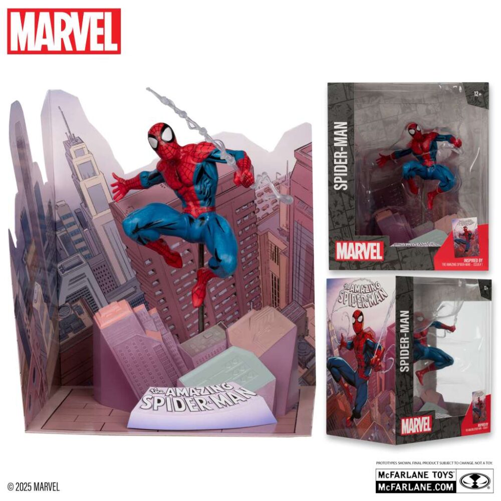 MC FARLANE TOYS Marvel Collection 1/10 WV4 Spider-Man (Amazing Spider-Man #1)