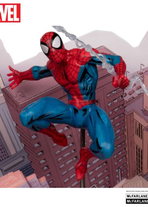 Alternative view of MC FARLANE TOYS Marvel Collection 1/10 WV4 Spider-Man (Amazing Spider-Man #1)